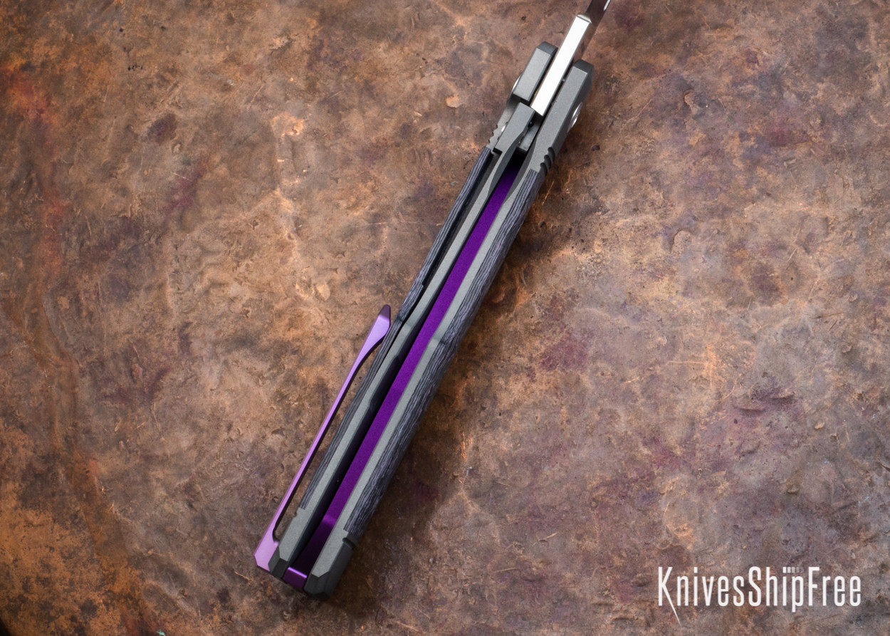 Jack Wolf Knives: Gunslinger Jack - Front Flipper - Titanium