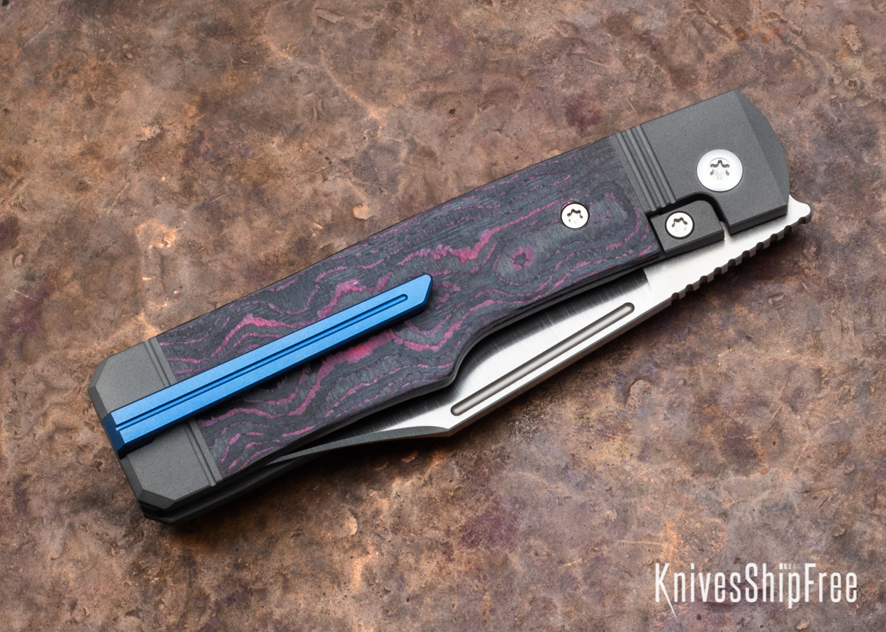 Jack Wolf Knives: Gunslinger Jack - Front Flipper - Titanium