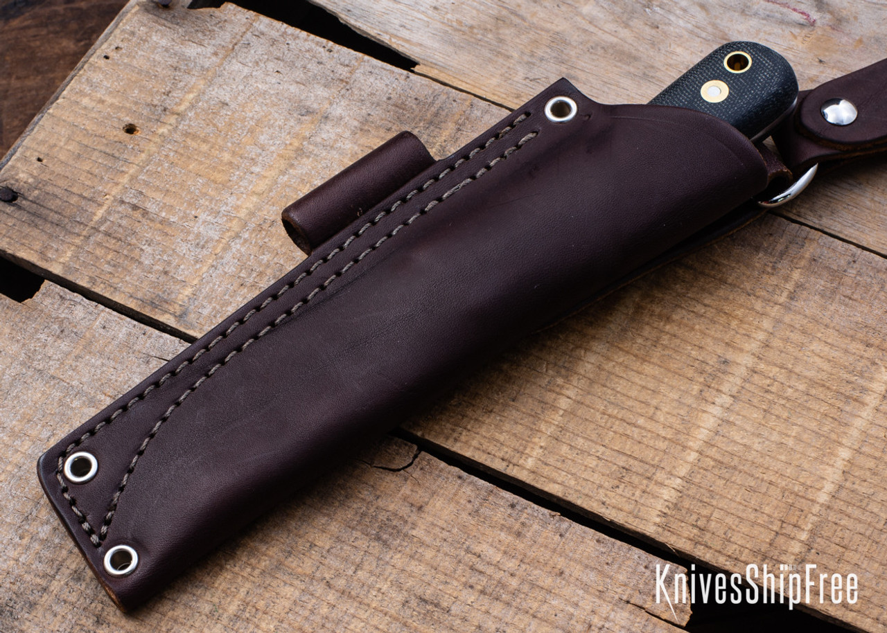 L.T. Wright Knives: Genesis - Striped Snakeskin Canvas