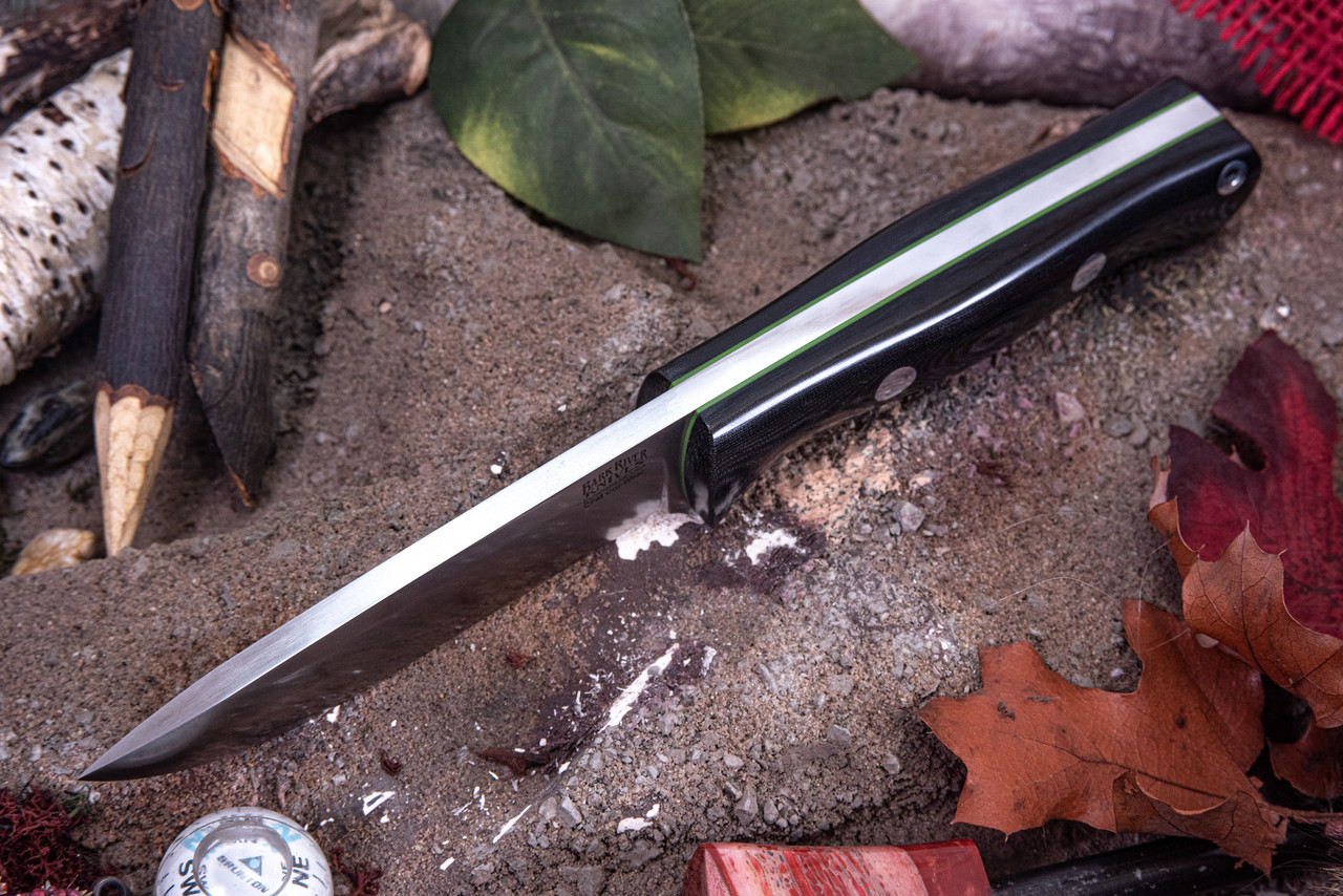 Bark River Knives Bravo 1 CPM CruWear Rampless Black Linen