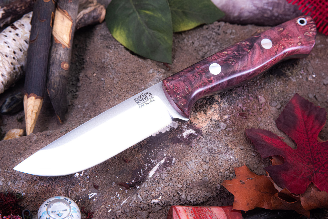 Bark River Knives: Bravo 1 - CPM CruWear - Rampless - Mauve