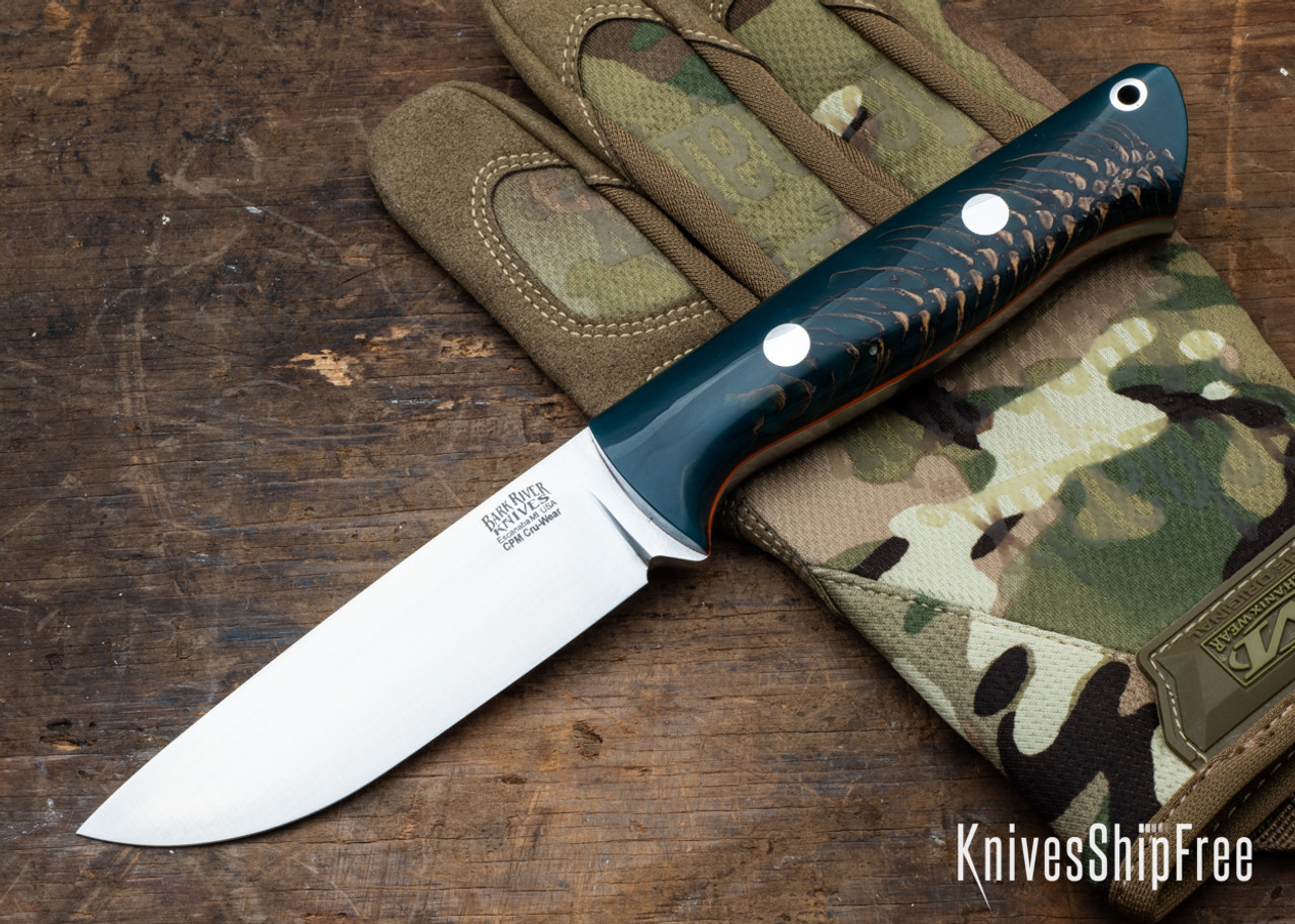 Bark River Knives: Bravo 1 - CPM CruWear - Rampless - Emerald