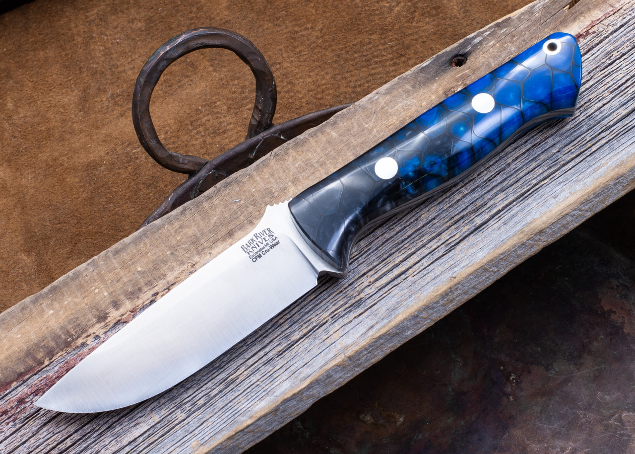 Bark River Knives: Bravo 1 - CPM Cruwear - Artic Dragon Scale