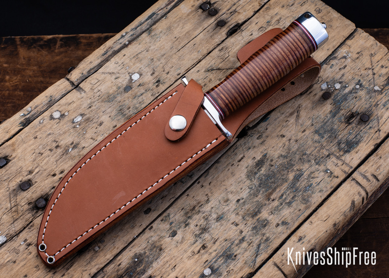 BlackJack Knives: Model MK-4 - Stacked Leather