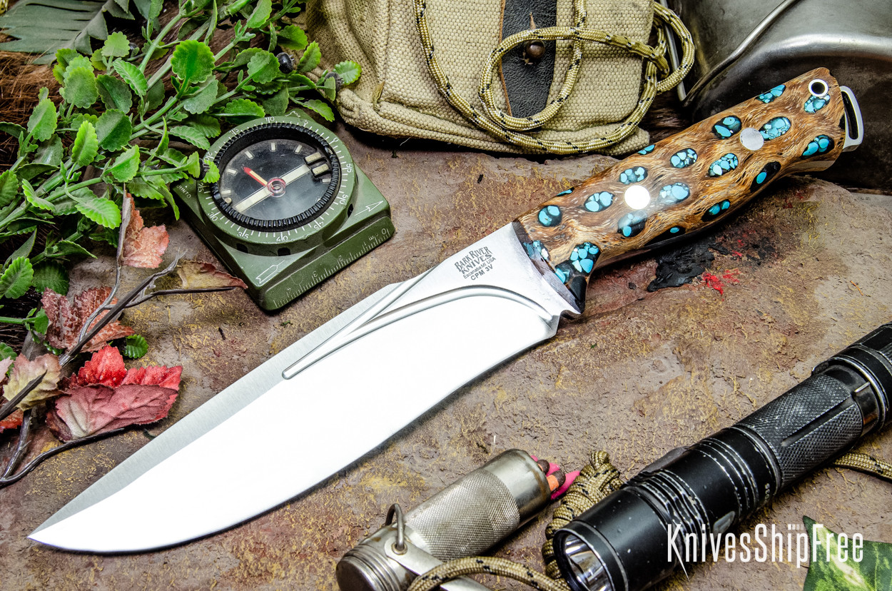 Bark River Knives: Bravo Strike Force II - CPM 3V - Gunmetal