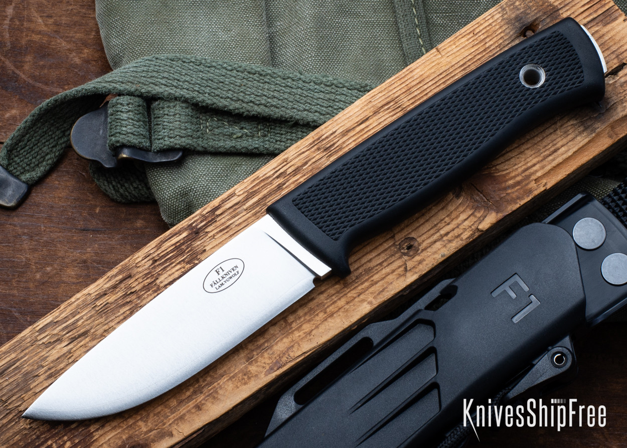 Fallkniven: F1 Survival Knife - VGWOLF Stainless Steel - Zytel Sheath
