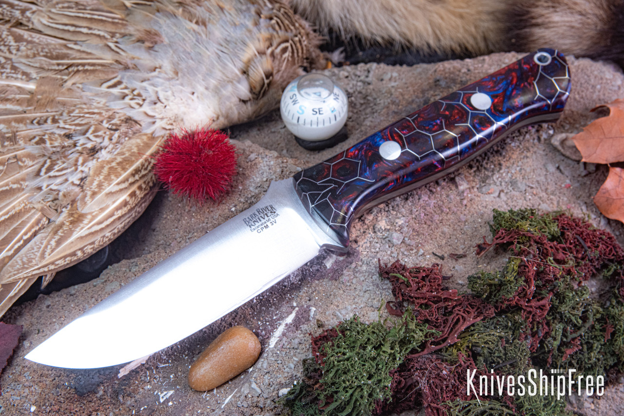 Bark River Knives: Bravo 1 LT - CPM 3V - Abyss Krakken Voodoo