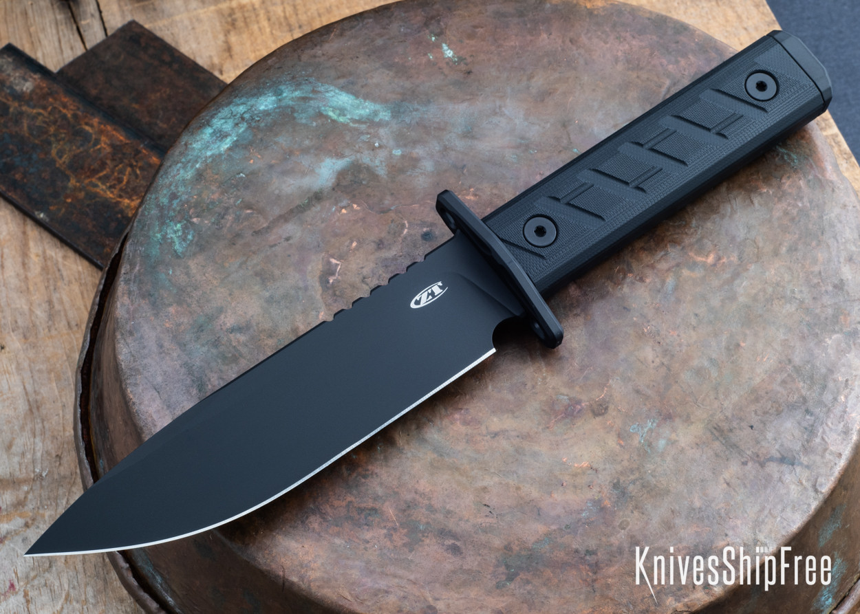 Zero Tolerance: 0006BLK Fixed Blade - Black G-10 - CPM-3V - Black