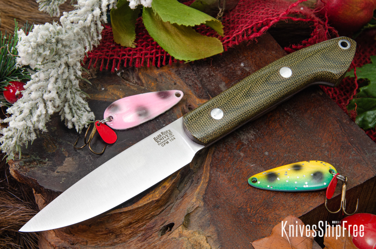 Custom Hand Made Fixed BladeNeck Knife with Burlap Micarta Scales – Berg  Knifemaking
