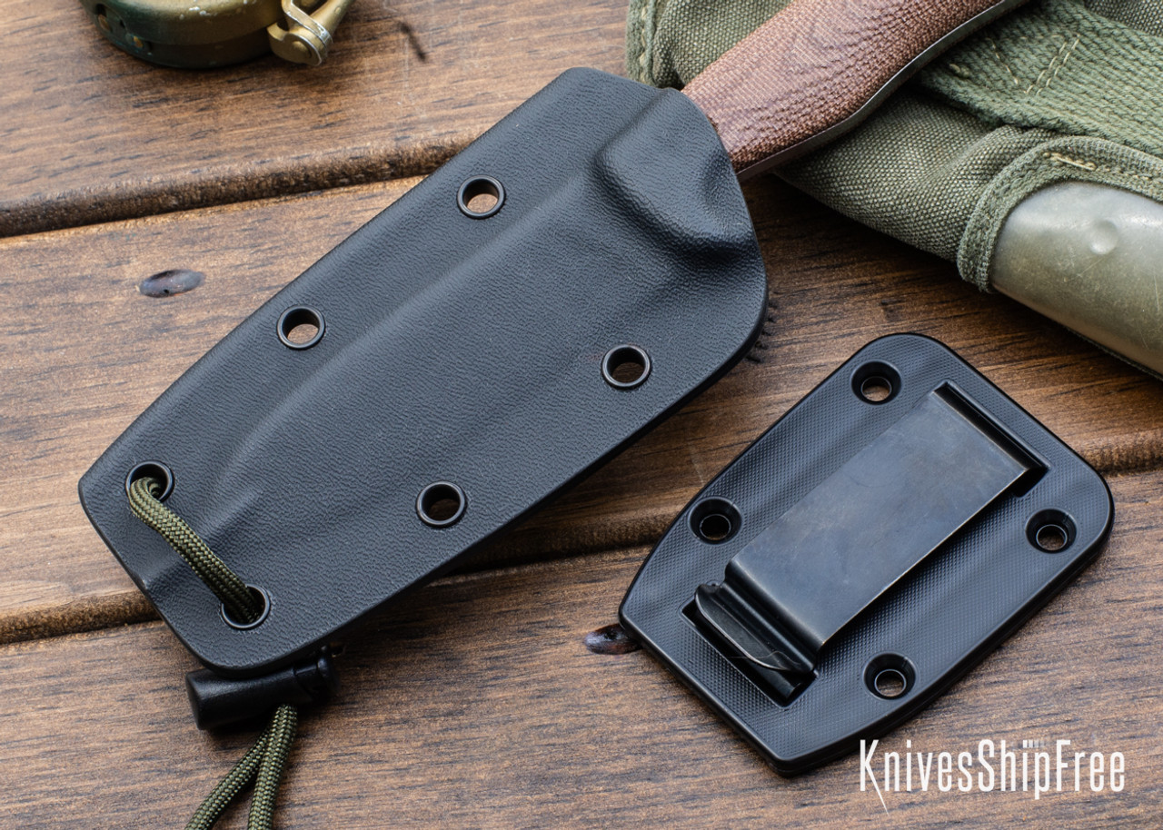 ESEE Knives: AGK Ashley Game Knife - Textured Brown Micarta