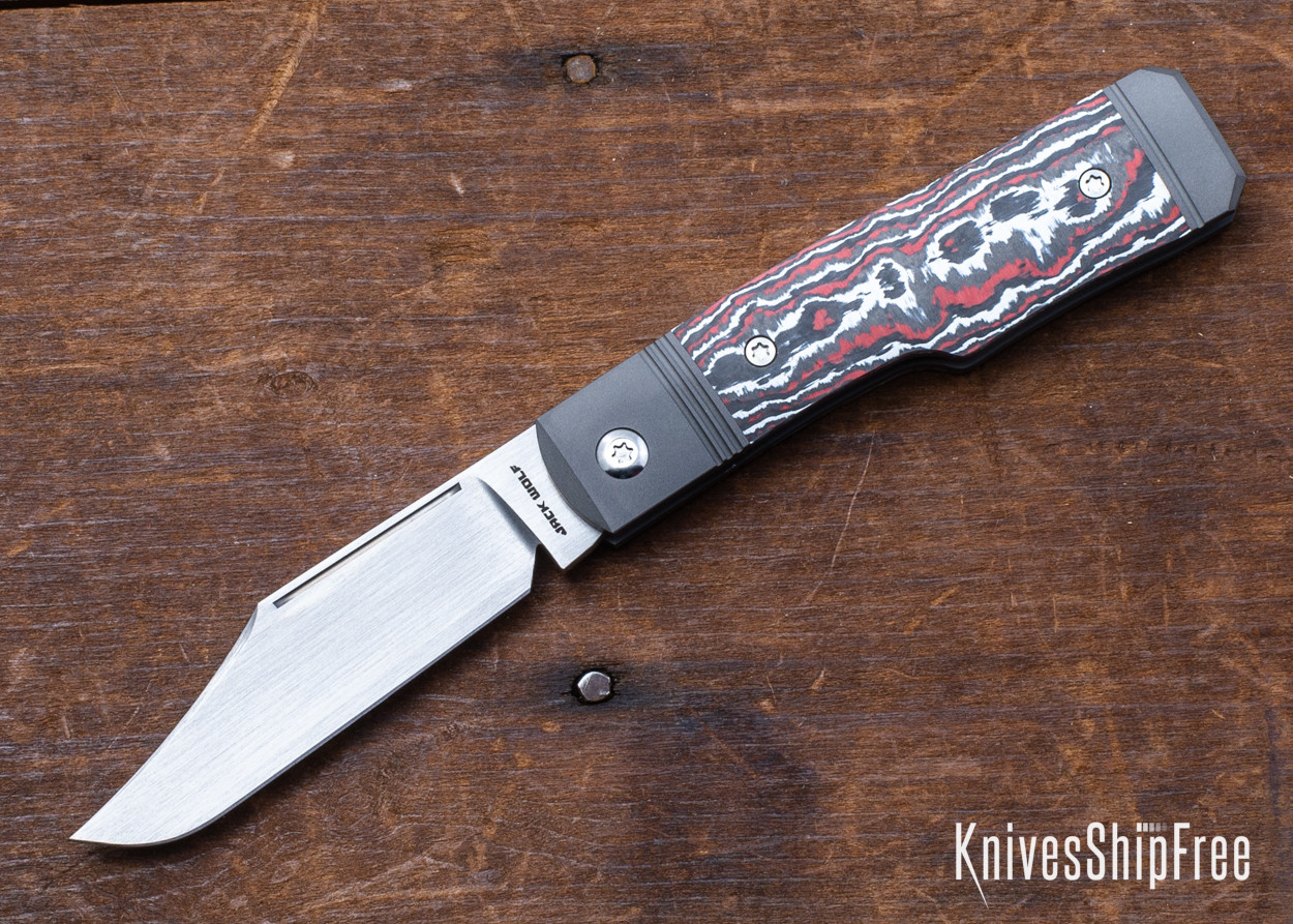 Jack Wolf Knives: Sharpshooter Jack - Slipjoint - Titanium Liners