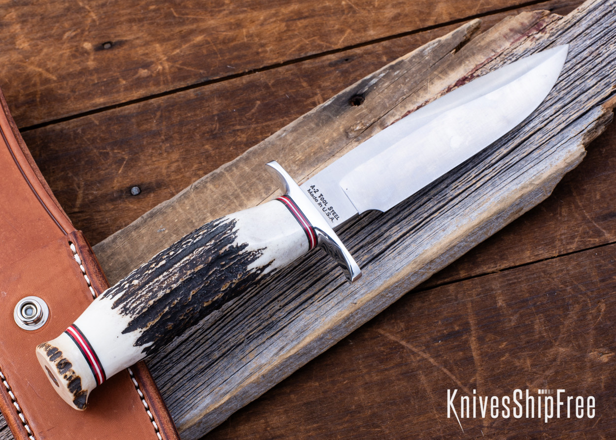 BLACKJACK KNIVES 出刃包丁 レザーシース付き Blackjack Anaconda Bowie w/sheath Made in Japan | eBay