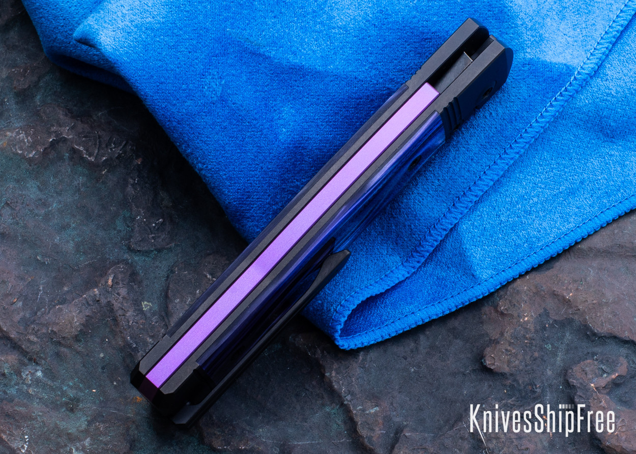 Jack Wolf Knives: Gunslinger Jack - Titanium Framelock - Cosmic