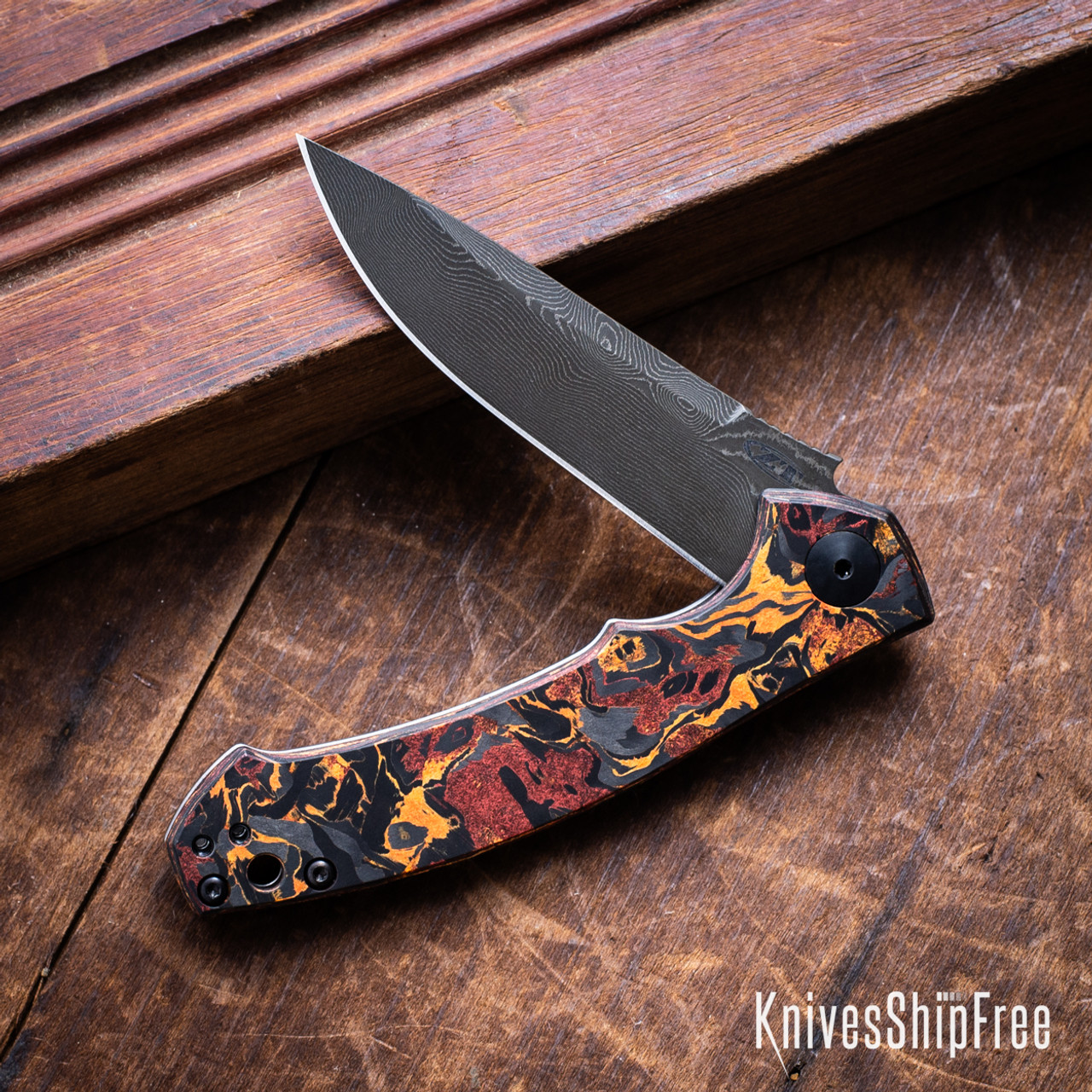 ZT 0450 Limited Edition - Orange & Red Marbled Multi Carbon 