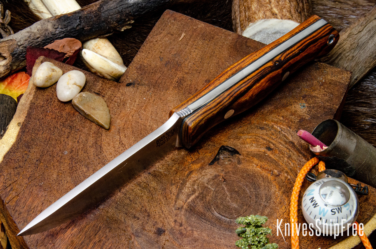 Bark River Knives: Gunny - PSB-27 - Desert Ironwood - Black Liners #1