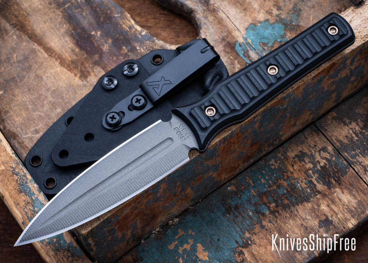 RMJ Tactical: Orlando Special - Black G-10 - Nitro-V - Tungsten