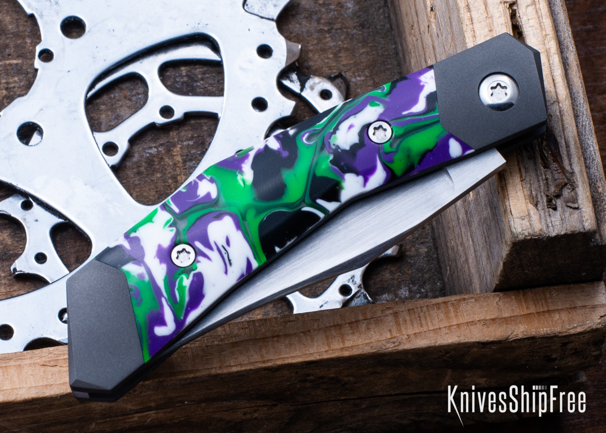 Jack Wolf Knives: Mini Cyborg Jack - Slipjoint - Integral Titanium