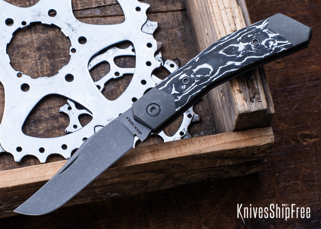 Jack Wolf Knives: Mini Cyborg Jack - Slipjoint - Integral Titanium