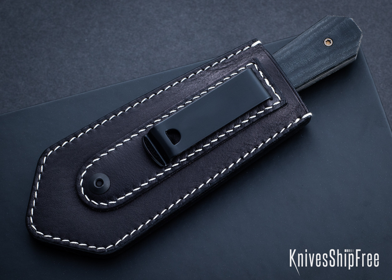 Jack Wolf Knives: Midnight FIXedc - Purple Haze Fat Carbon