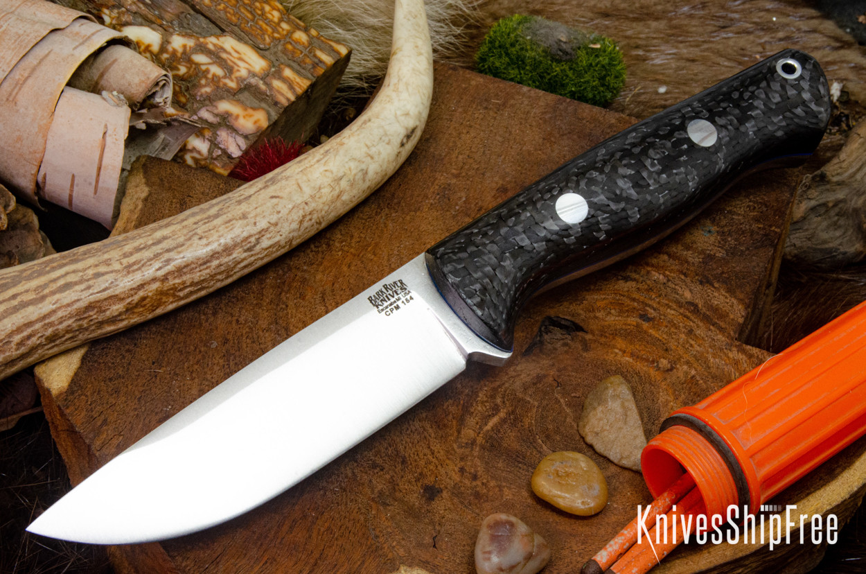 Bark River Knives: Bravo 1 - CPM 154 - Rampless - Black Bark River Knives: Bravo 1 - CPM 154 - Rampless - Black