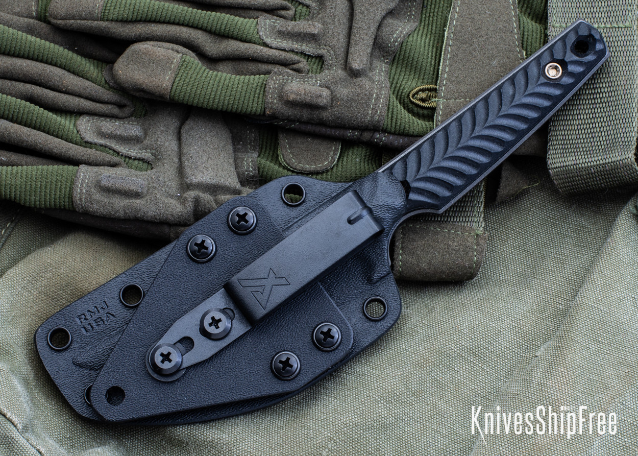 RMJ Tactical: Unmei - Nitro-V - Midnight Bronze Cerakote - Black G-10