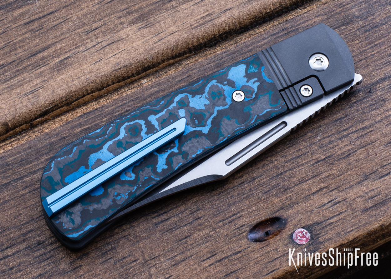 Jack Wolf Knives: The Benny - Front Flipper - Titanium Framelock