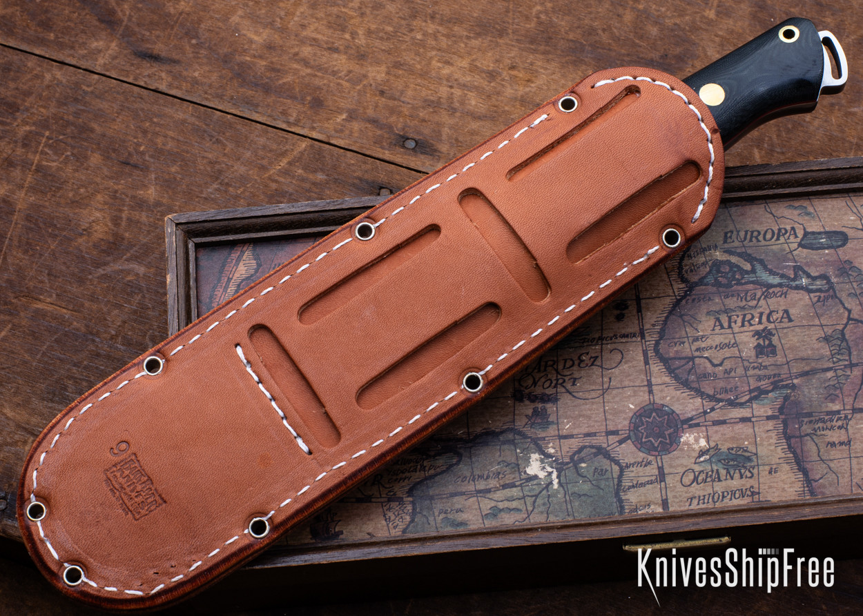 Bark River Knives: Squad Leader II - CPM 3V - Ghost Green Jade G