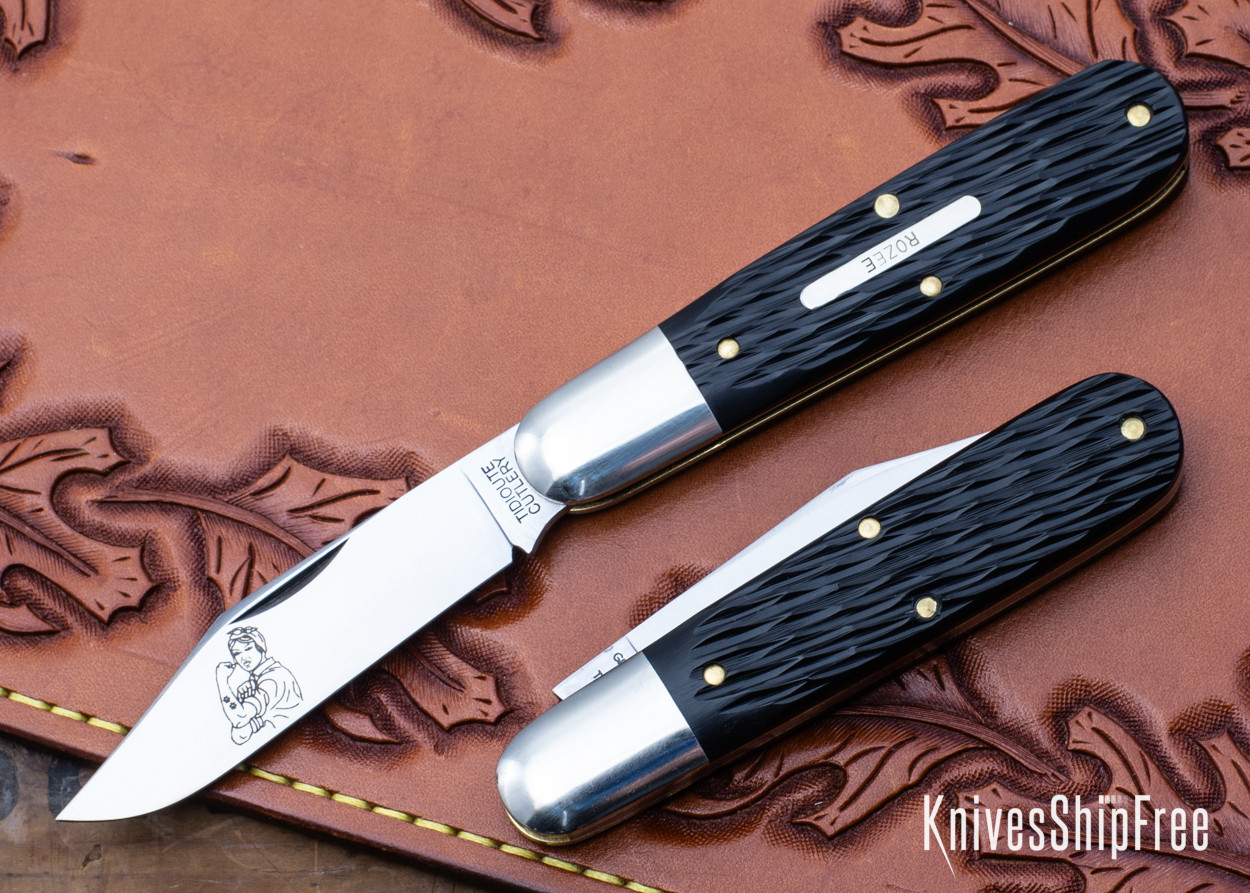 Great Eastern Cutlery: #78 Tidioute - Rozee Barlow - Jigged Black