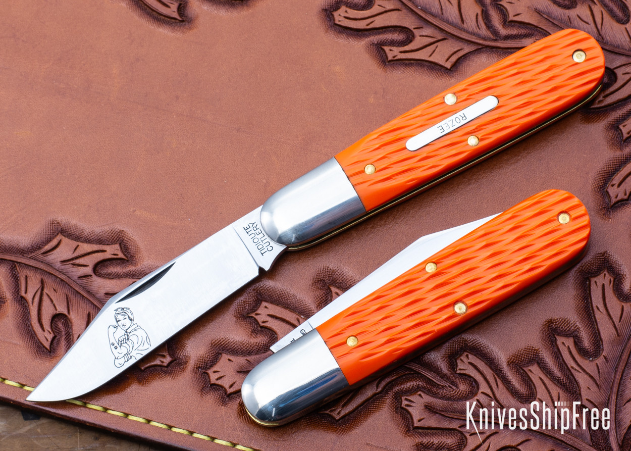 Great Eastern Cutlery: #78 Tidioute - Rozee Barlow - Jigged Orange