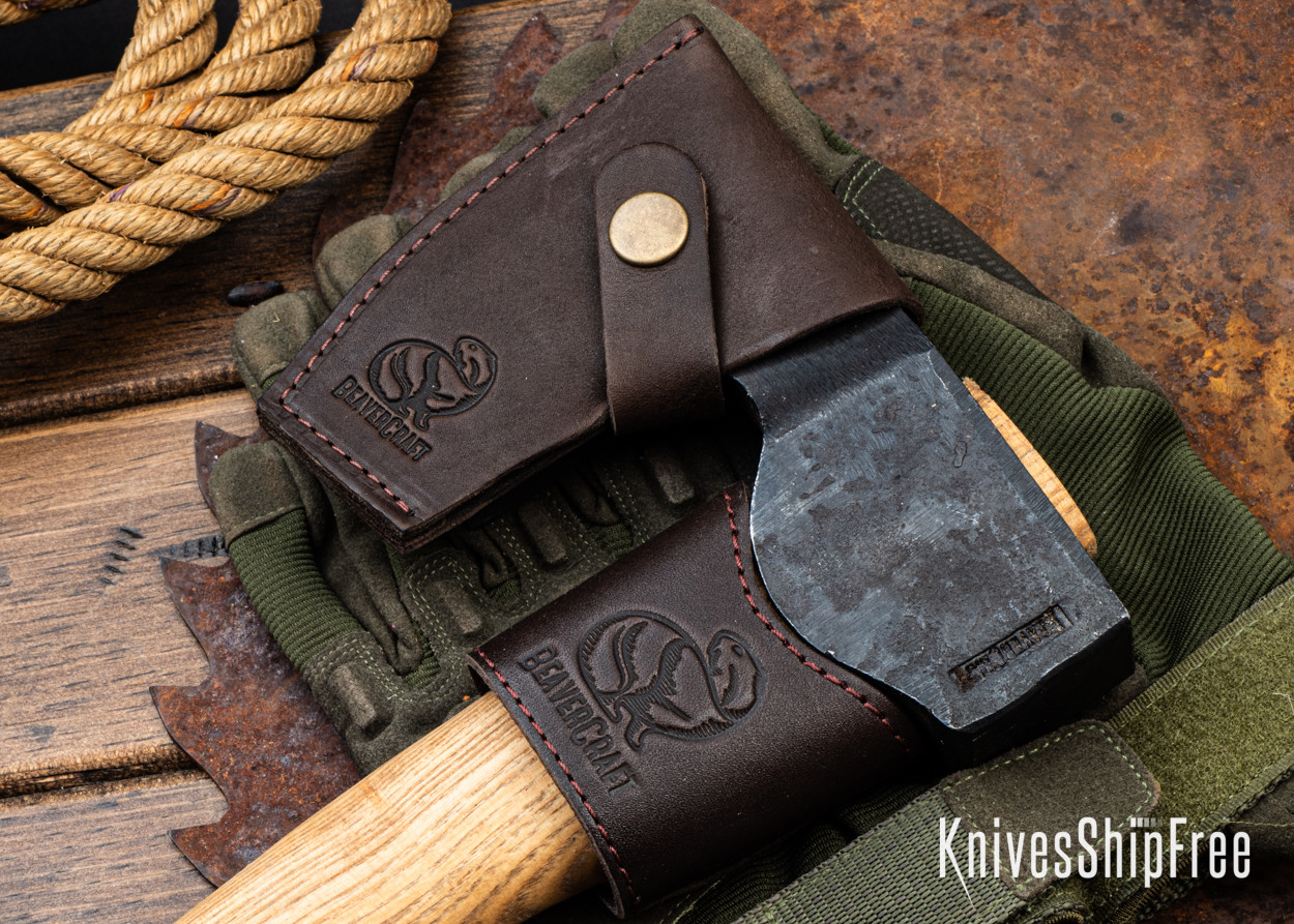 Beavercraft: AX6 Compact Long-Bearded Buscraft Hatchet - Ashwood