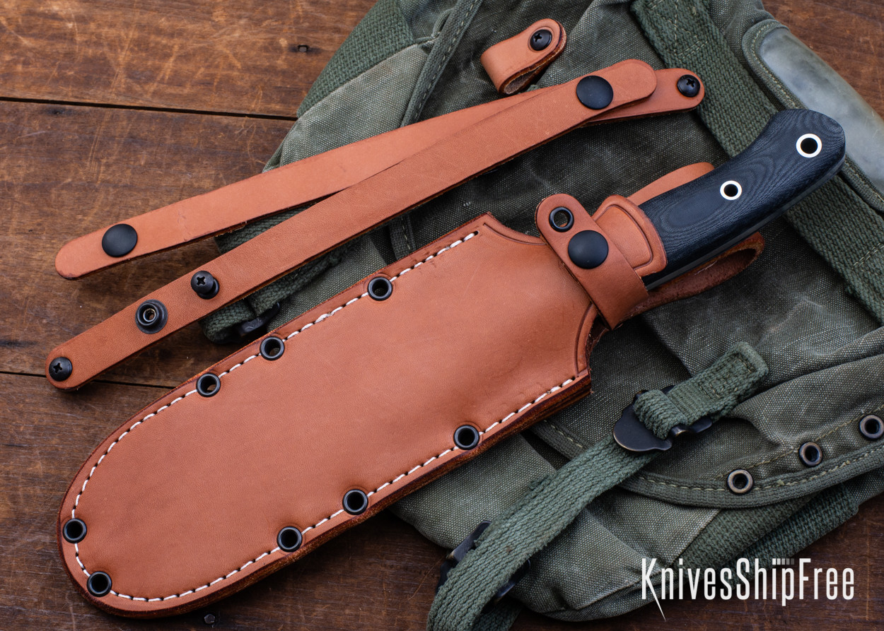 BARK  KNIVES  オーロラ Bark River Knives Aurora Bushcraft Knife ~ Canvas Micarta