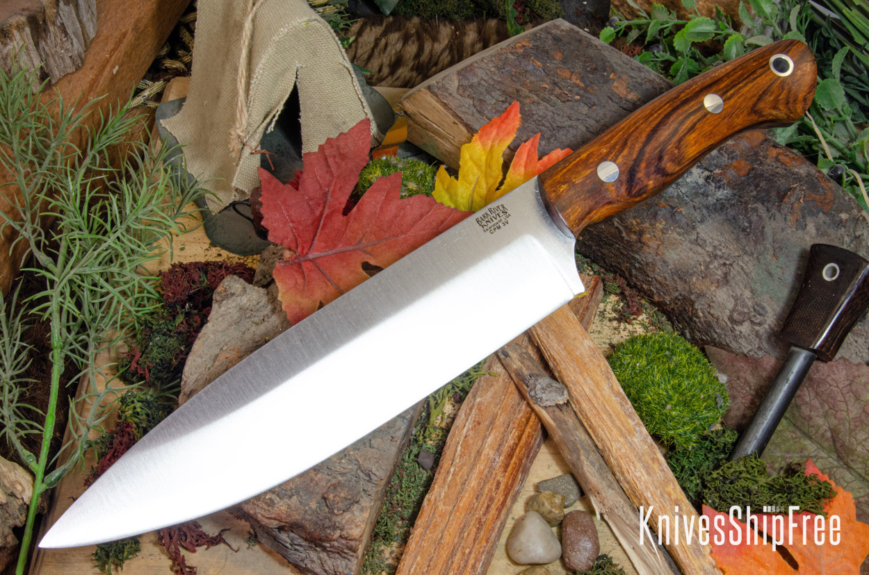 Bark River Knives: Aurora III - CPM 3V - Desert Ironwood #3