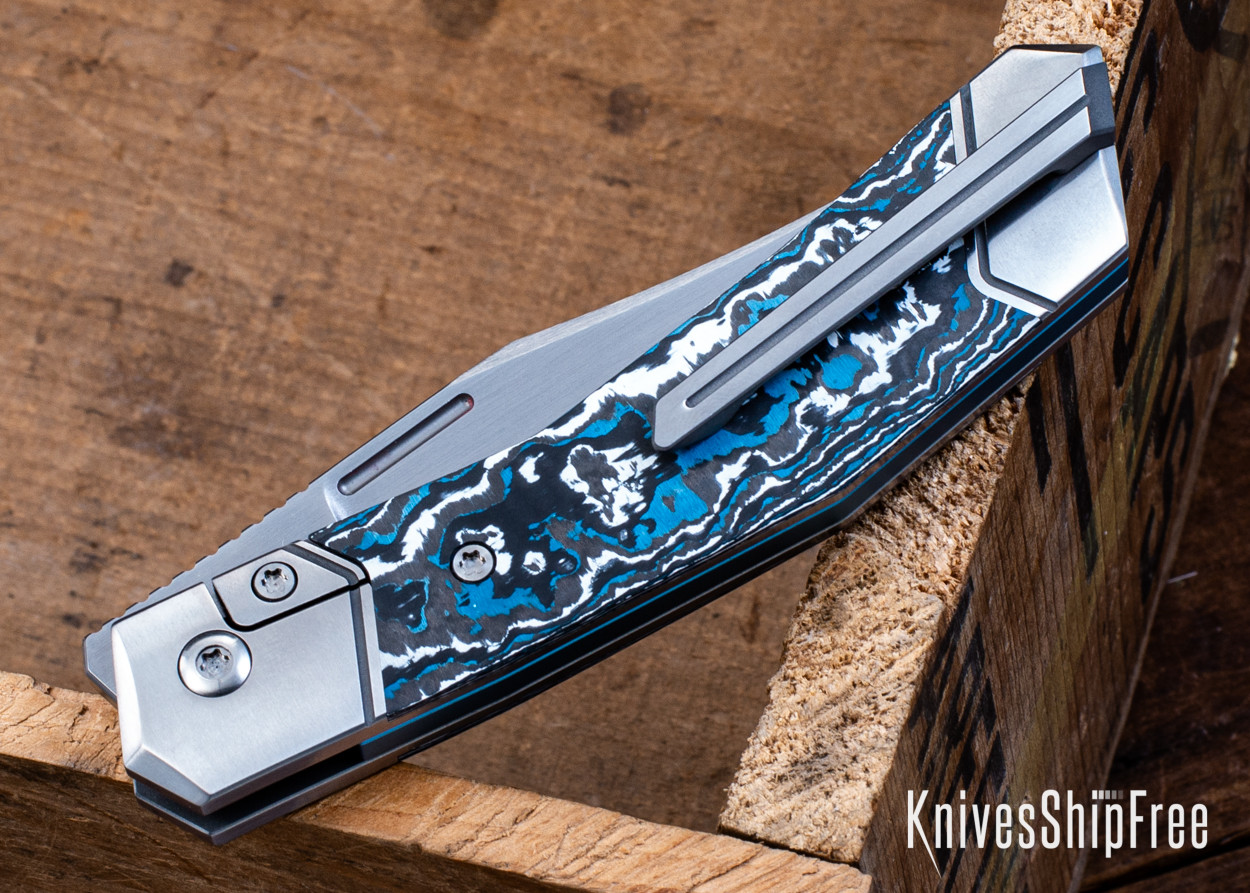 Jack Wolf Knives: Bionic Jack - Fat Carbon Frost - Integral