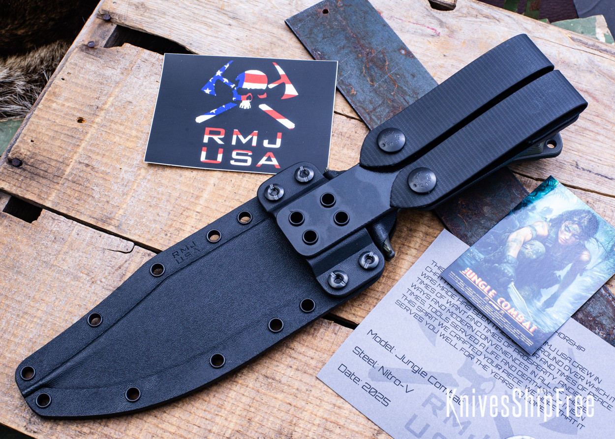 RMJ Tactical: Jungle Africa - Dirty Olive G-10 - Nitro-V