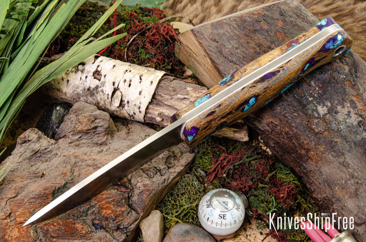 Bark River Knives: Bushcrafter LT - CPM 3V - Cholla Cactus with