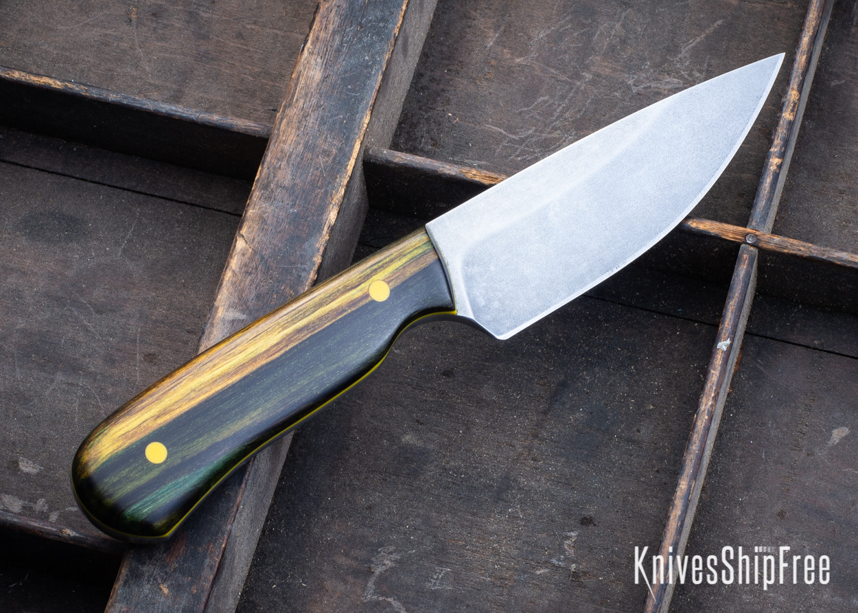 Jeff Davidson Custom Knives: IBEX Hunter - Stonewashed 80CrV2