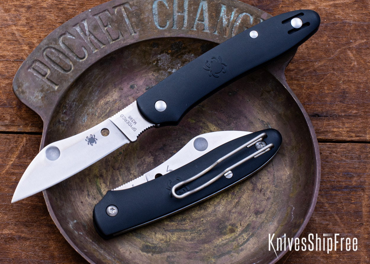 Spyderco: Roadie XL Slipjoint - Black FRN - M398 - C267BK