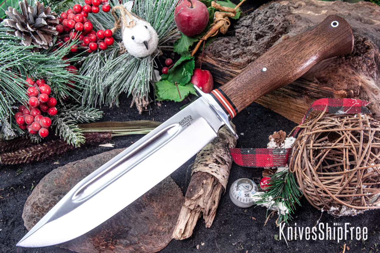 Bark River Knives: Teddy II - Moran Handle - American Walnut #8