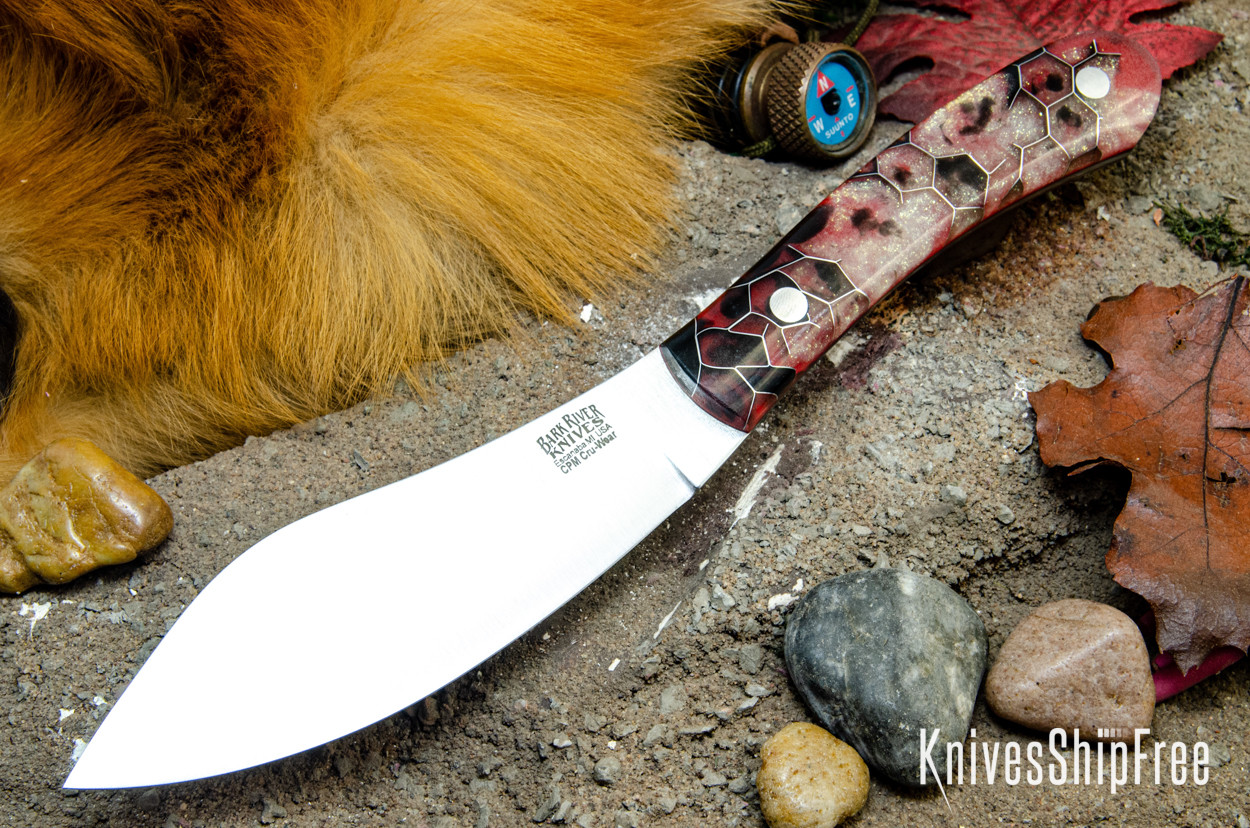 Bark River Knives: Nessmuk - Cru-Wear - Firegazer Krakken Voodoo