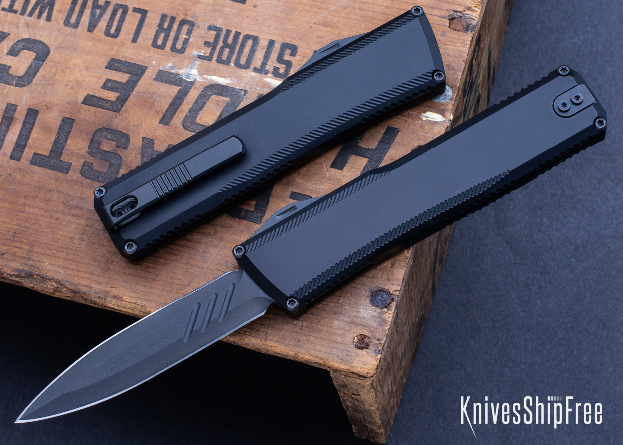 Axial Knives: Shift Gen 3 - OTF Auto - Black Anodized Aluminum