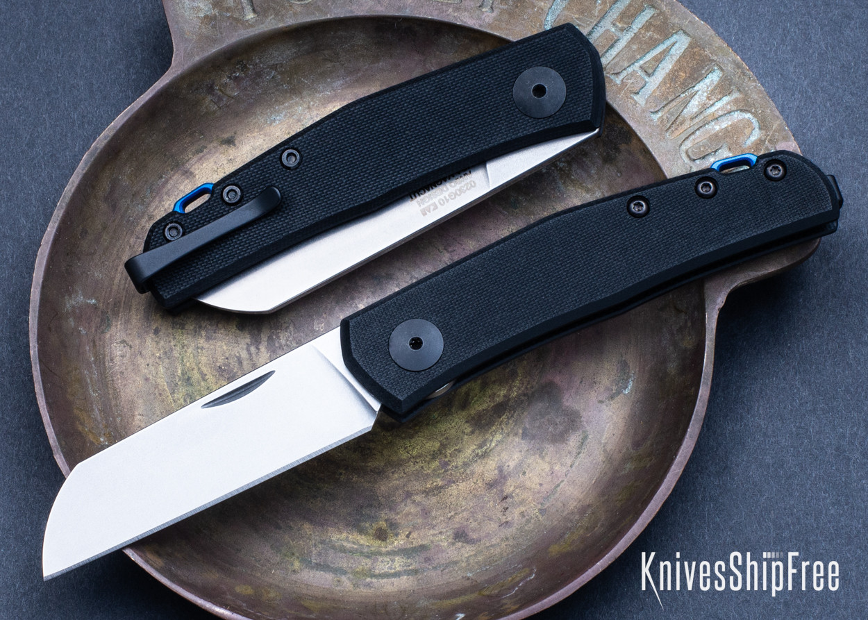 Zero Tolerance: 0230BLKG10 Anso Slipjoint - Black G-10 - CPM-MagnaCut