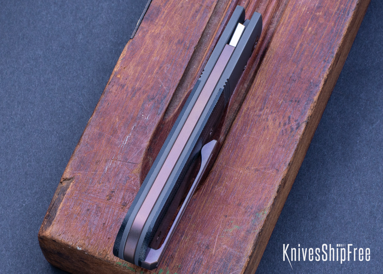 Jack Wolf Knives: Primo Jack - Front Flipper - Integral Titanium