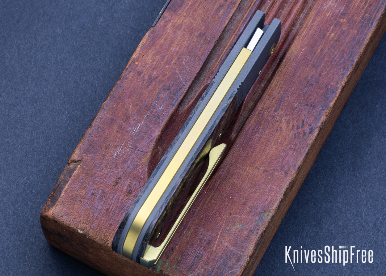 Jack Wolf Knives: Primo Jack - Front Flipper - Integral Titanium