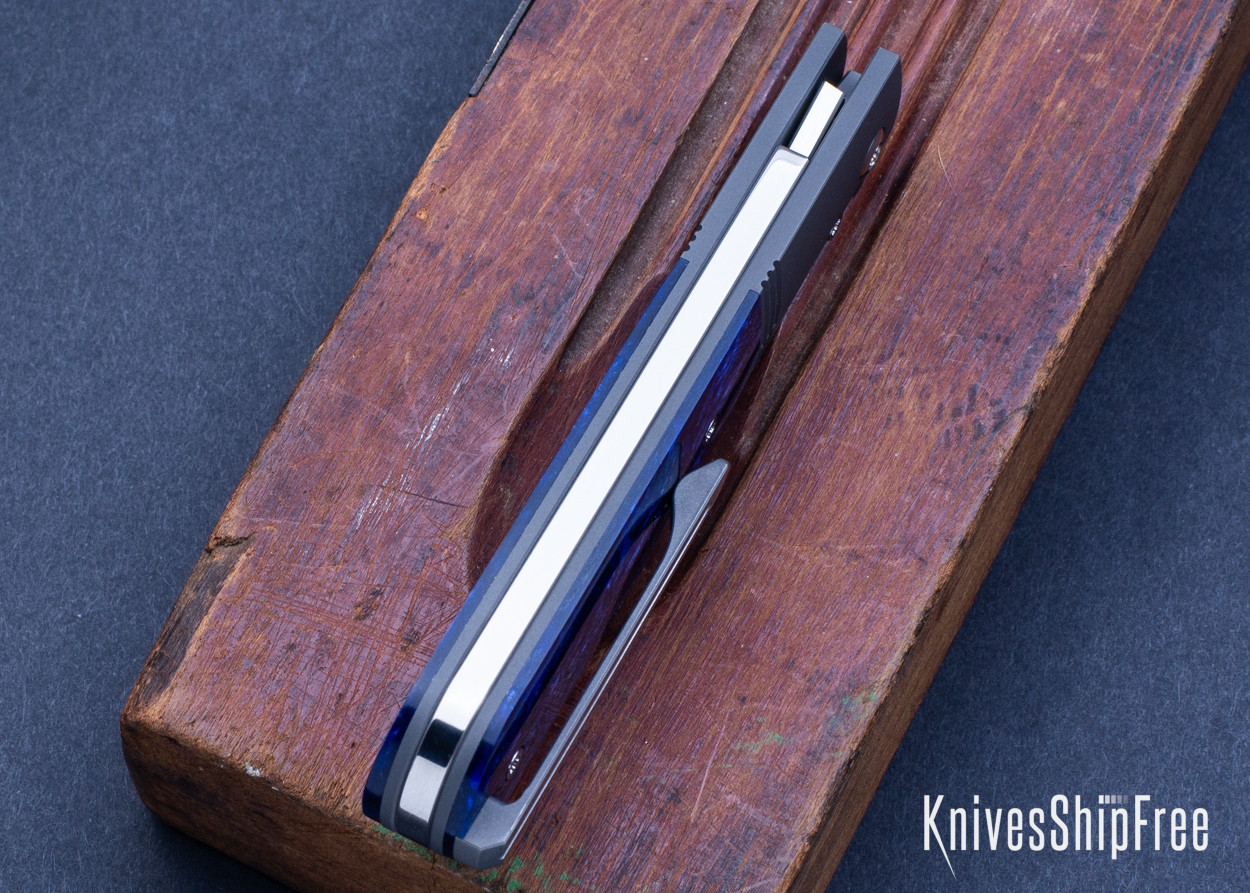 Jack Wolf Knives: Primo Jack - Front Flipper - Integral Titanium