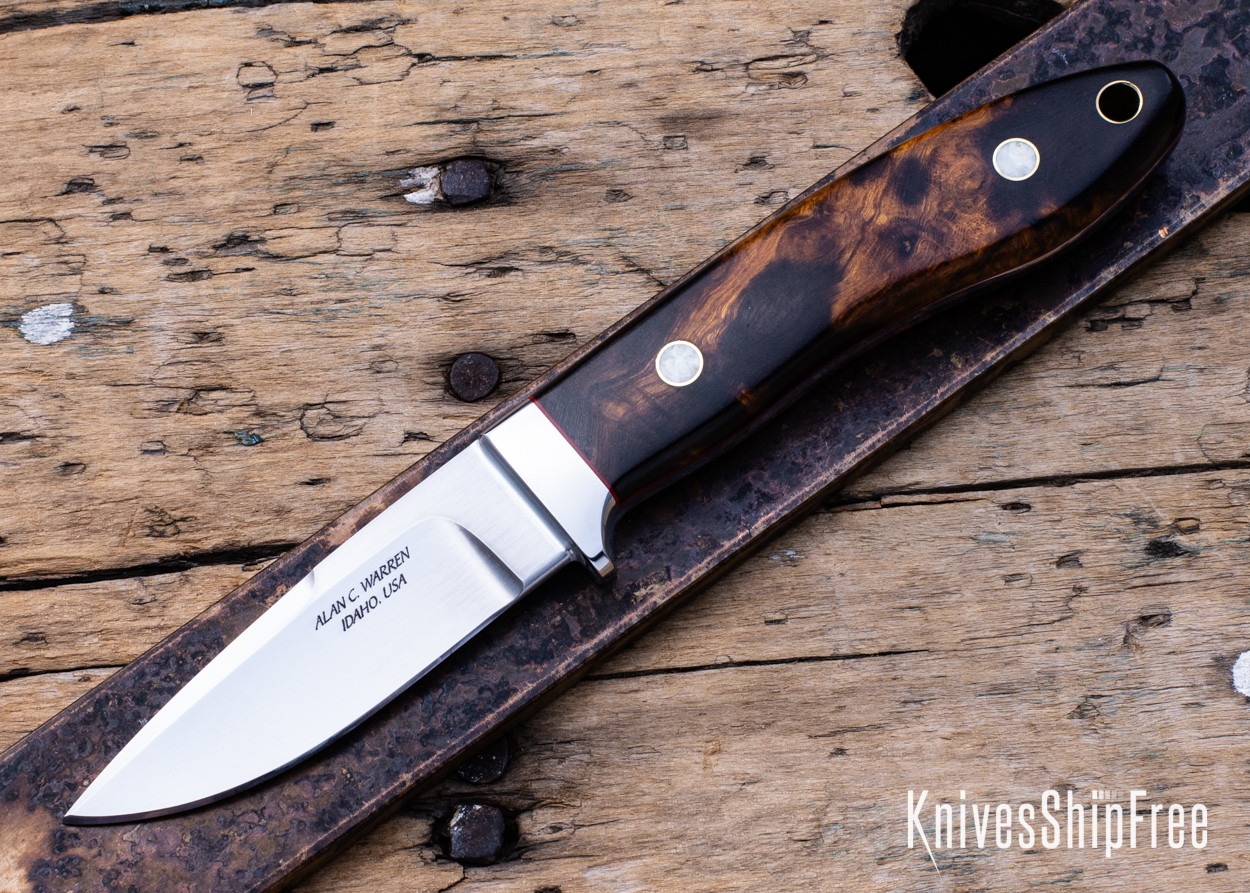 Alan Warren Custom Knives: #2615 Loveless Style Lamb Utility Drop