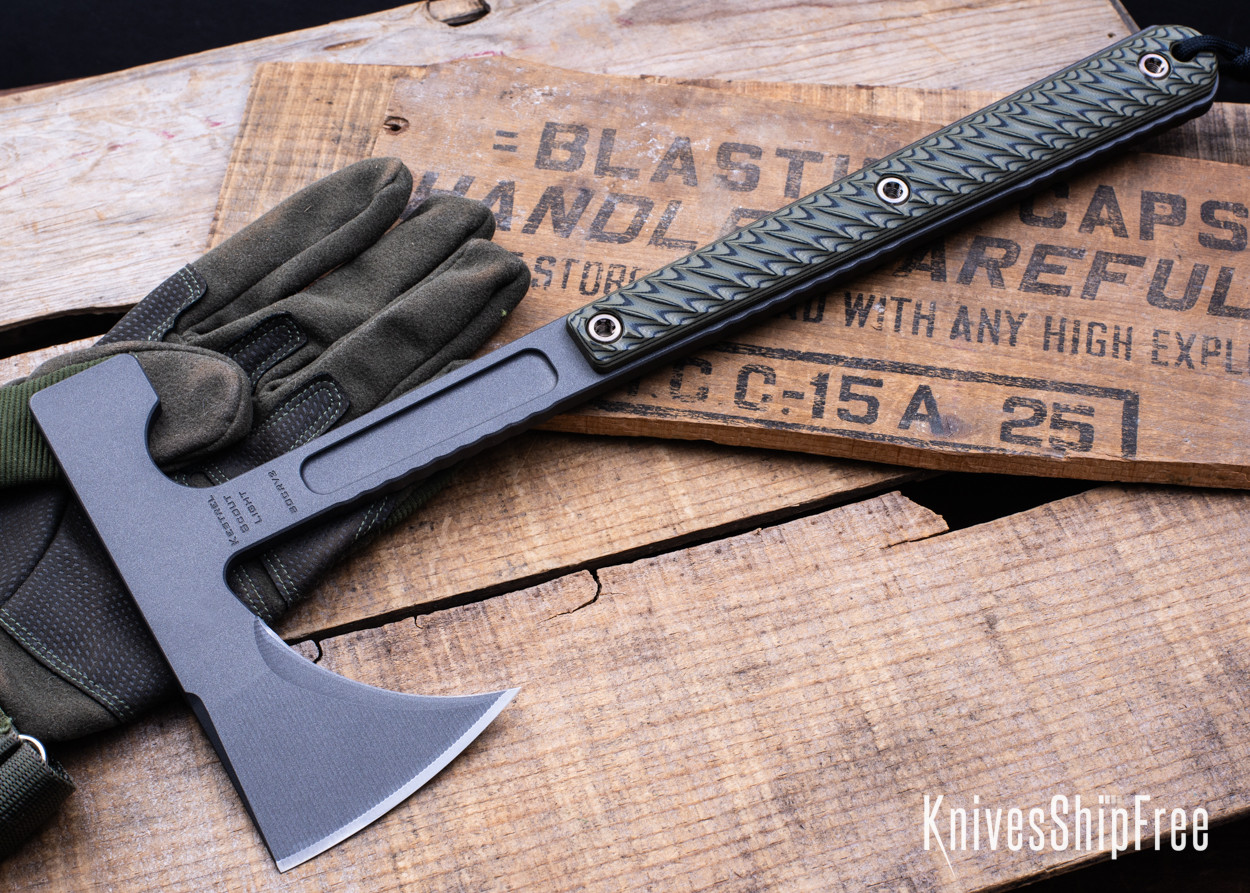 RMJ Tactical: Kestrel Scout Light - 80CrV2 Tomahawk - Hammer Poll
