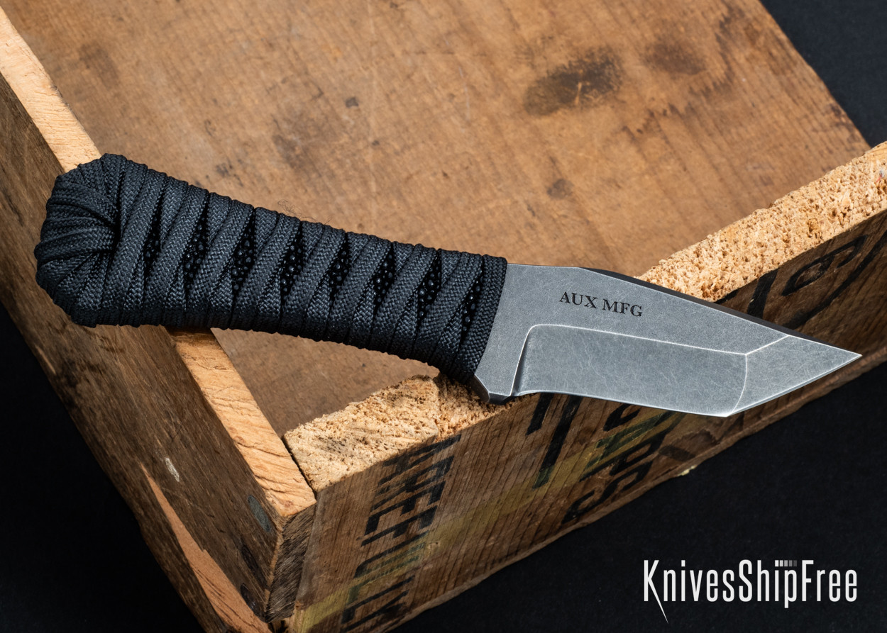 Auxiliary Manufacturing: Coffin - Black Stingray & Cord Wrap - AEB