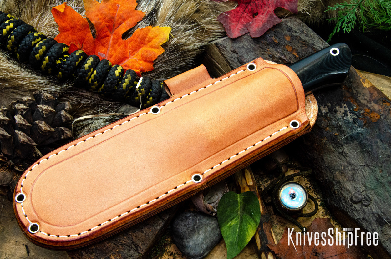 Bark River Knives: Aurora - CPM MagnaCut - Coyote Brown G-10