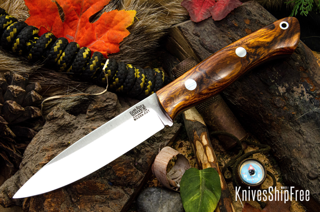 Bark River Knives: Aurora - CPM MagnaCut - Desert Ironwood #2