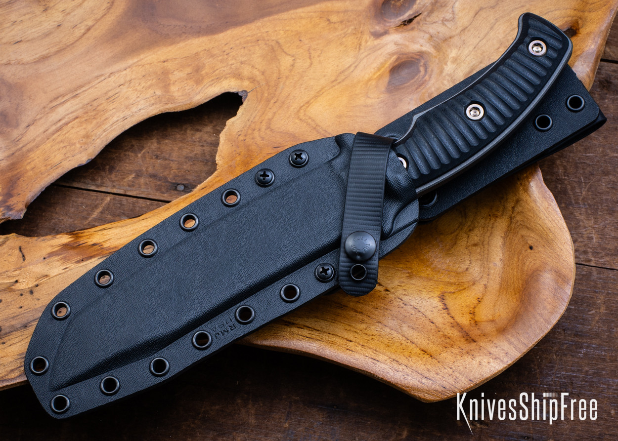 RMJ Tactical: Combat Asia - 80CrV2 - Tungsten Cerakote - Dirty